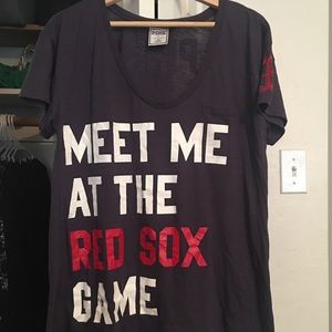 Victoria’s Secret pink Boston Red Sox shirt